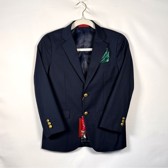 Gioberti Schoolboy Blazer w/ Pocket Square